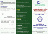 SERB Sponsored Two Days National Level Workshop On Additive Manufacturing 2024 Workshop Poster